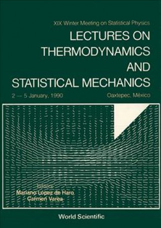 Könyv Lectures on Thermodynamics and Statistical Mechanics - XIX Winter Meeting on Statistical Physics M. Lopez de Haro