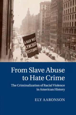 Kniha From Slave Abuse to Hate Crime Aaronson