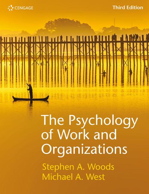 Carte Psychology of Work and Organizations WOODS   WEST