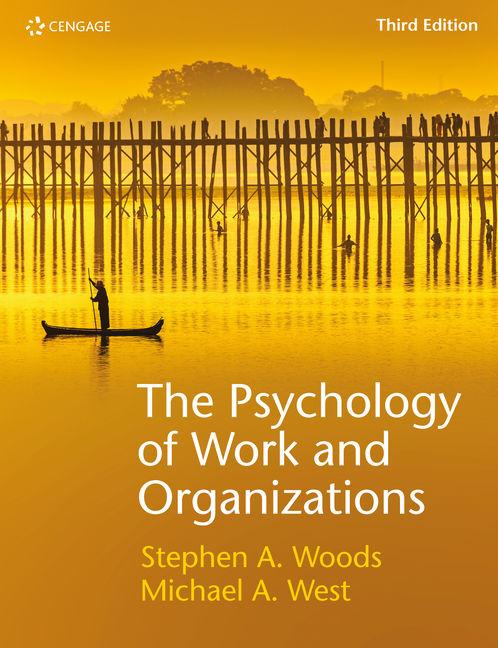 Book Psychology of Work and Organizations WOODS   WEST