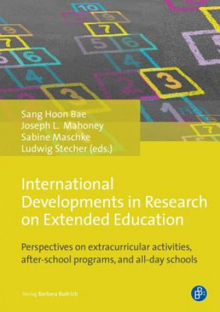 Kniha International Developments in Research on Extend - Perspectives on extracurricular activities, after-school programmes, and all-day schools SangHoon Bae