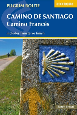 Carte Camino de Santiago: Camino Frances The Reverend Sandy Brown