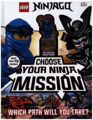 Carte LEGO NINJAGO Choose Your Ninja Mission DK
