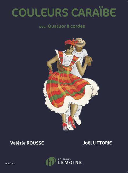 Livro COULEURS CARABE STRING QUARTET JO L LITTORIE