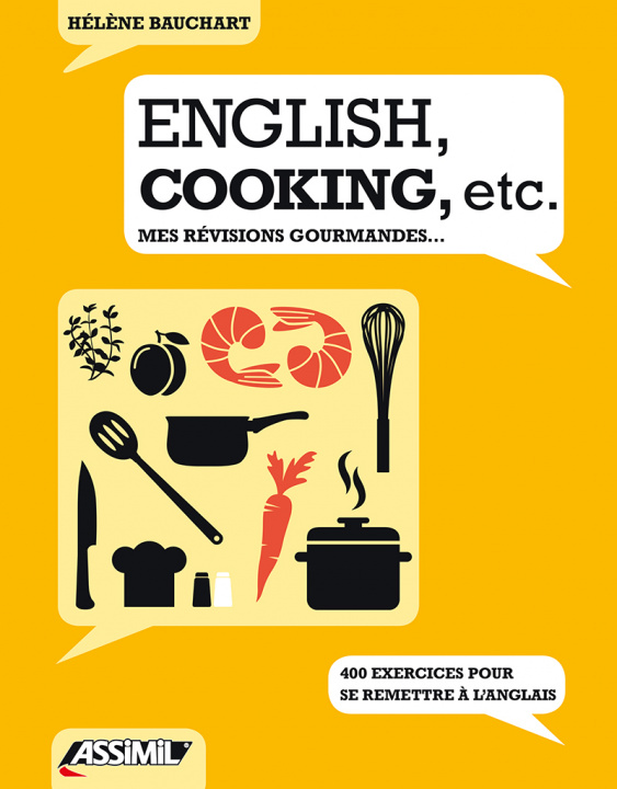 Kniha English, cooking, etc. - mes revisions gourmandes Helene Bauchart