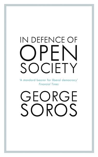 Knjiga In Defence of Open Society George Soros