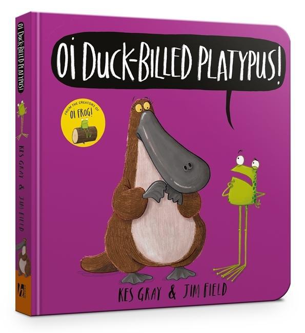 Carte Oi Duck-billed Platypus Board Book Kes Gray
