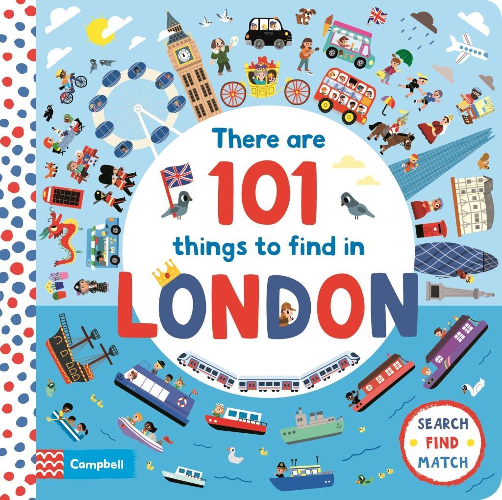 Könyv There Are 101 Things to Find in London Campbell Books