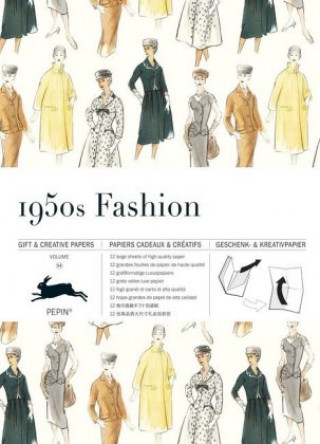 Könyv 1950s Fashion PEPIN VAN ROOJEN