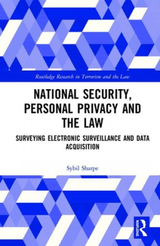 Könyv National Security, Personal Privacy and the Law Sybil Sharpe