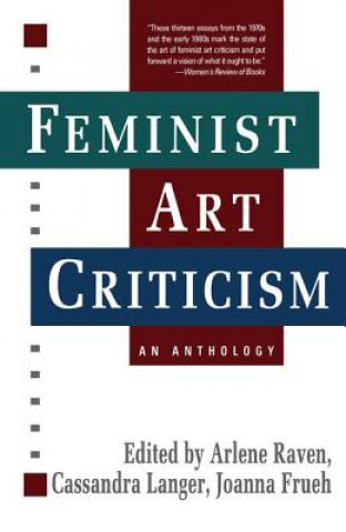 Buch Feminist Art Criticism ARLENE RAVEN