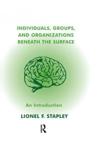 Knjiga Individuals, Groups and Organizations Beneath the Surface LIONEL F. STAPLEY