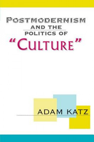 Kniha Postmodernism And The Politics Of 'Culture' ADAM KATZ