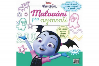 Kniha Malování pro nejmenší Vampirina collegium