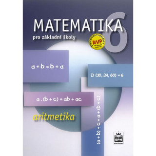 Kniha Matematika 6 pro základní školy Aritmetika Zdeněk Půlpán