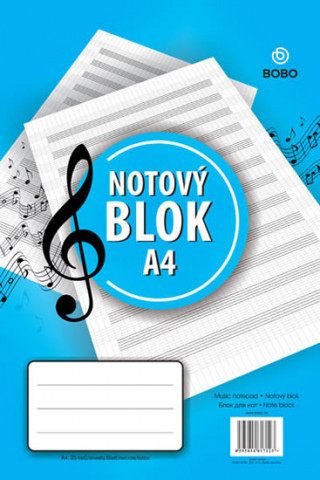Articole de papetărie Notový blok, 25 listů 