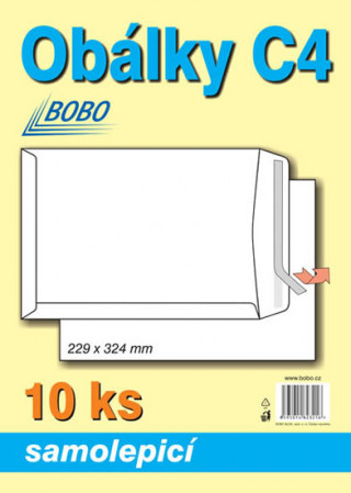 Papírenské zboží Obálky C4 samolepicí (bal. 10ks) 