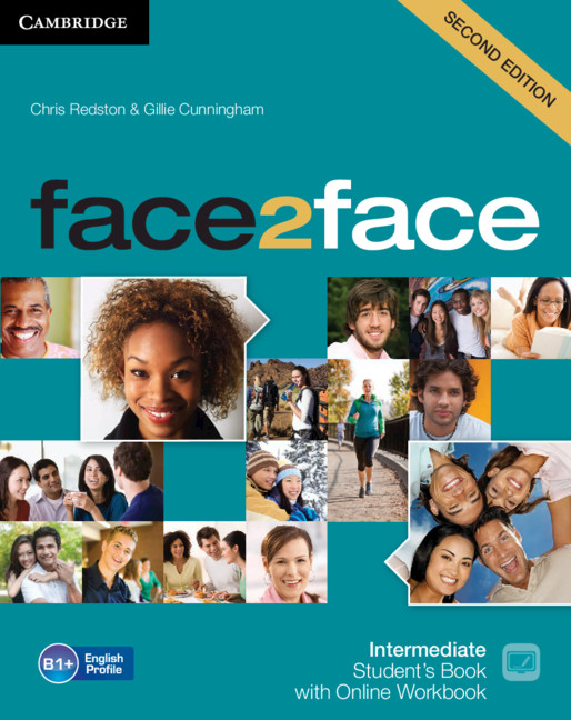Kniha face2face Intermediate Student's Book with Online Workbook Chris Redston