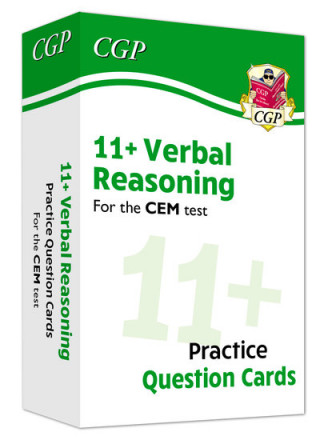 Carte 11+ CEM Verbal Reasoning Revision Question Cards - Ages 10-11 CGP Books
