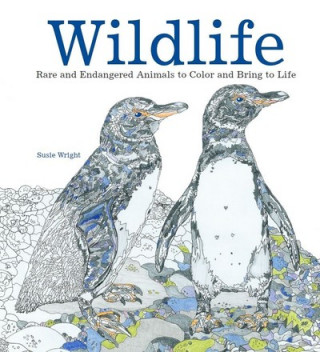 Carte WILDLIFE: A Mindful Colouring Book Susie Wright