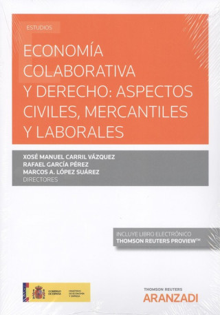 Книга ECONOMÍA COLABORATIVA Y DERECHO (DÚO) X.M. CARRIL