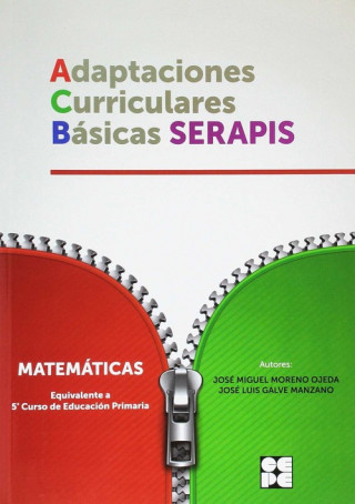 Książka MATEMÁTICAS 5ºPRIMARIA ADAPTACIONES CURRICULARES BÁSICAS SERAPIS J M MORENO