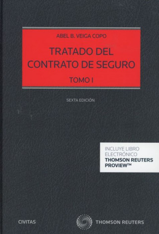 Carte TRATADO DEL CONTRATO DE SEGURO (DÚO) ABEL B. VEIGA COPO