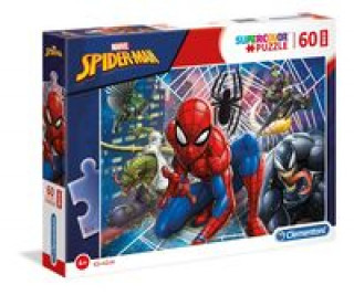 Joc / Jucărie Puzzle 60 Maxi SuperColor Spider-Man 
