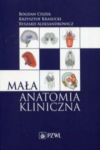 Book Mała anatomia kliniczna Ciszek Bogdan