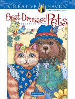 Könyv Creative Haven Best-Dressed Pets Coloring Book Marjorie Sarnat