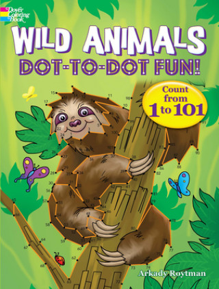 Libro Wild Animals Dot-to-Dot Fun Arkady Roytman