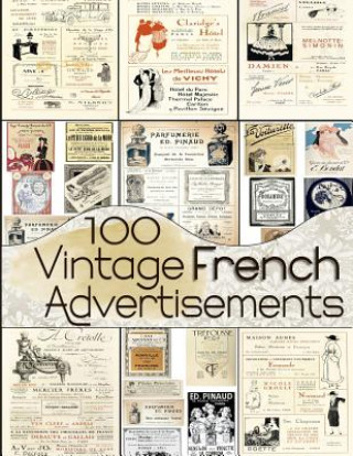 Könyv 100 Vintage French Advertisements C Anders