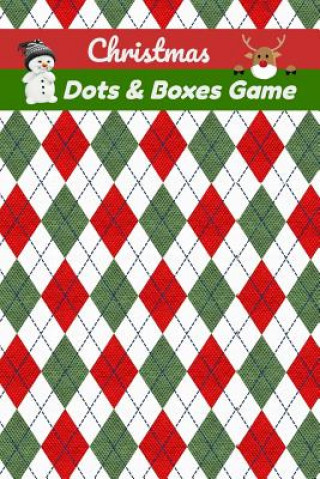 Carte Christmas Dots And Boxes Game: Large 1/2" Boxes For Kids Ages 4-8 To Use Crayons Or Markers - 150 Pages Of Fun Strategic Game Play To Encourage Young Krause Korner