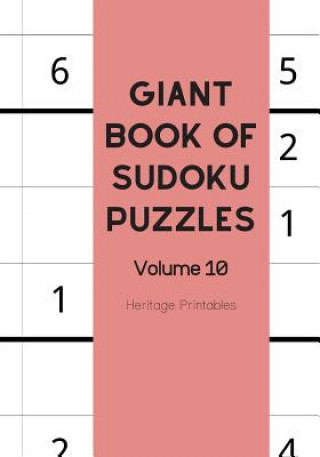 Knjiga Giant Book of Sudoku Puzzles Volume 10 Heritage Printables