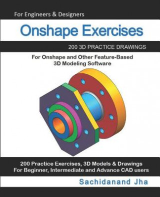 Książka Onshape Exercises Sachidanand Jha