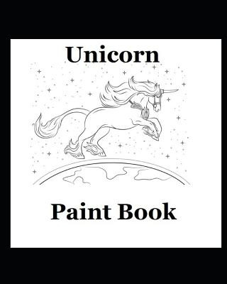 Книга Unicorn Paint Book Sarah Midrange