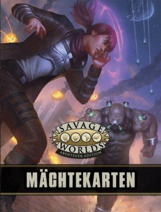 Spiel/Spielzeug Savage Worlds Mächtekartendeck Shane Lacy Hensley