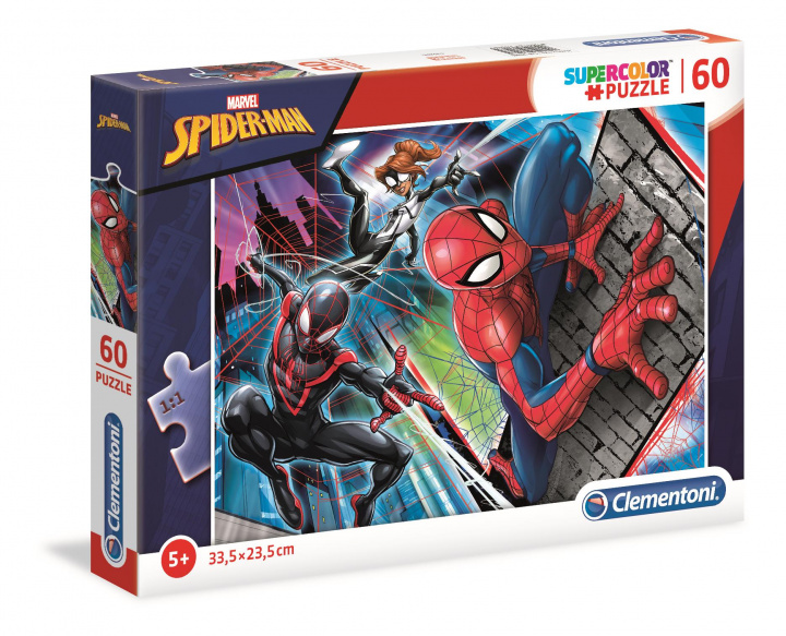 Joc / Jucărie Puzzle Supercolor Spider-Man 60 