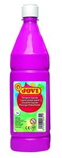 Articole de papetărie JOVI temperová barva 1000ml v lahvi růžová 