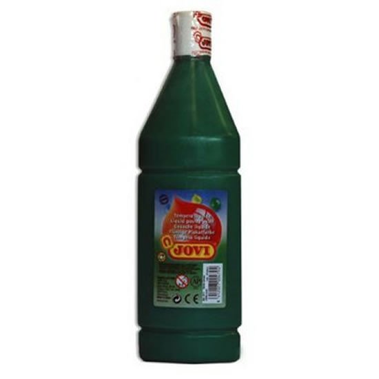 Articole de papetărie JOVI temperová barva 1000ml v lahvi tmavě zelená 