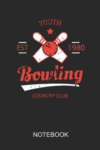 Buch Youth bowling country club est 1980: a5 notebook Philipp's Books