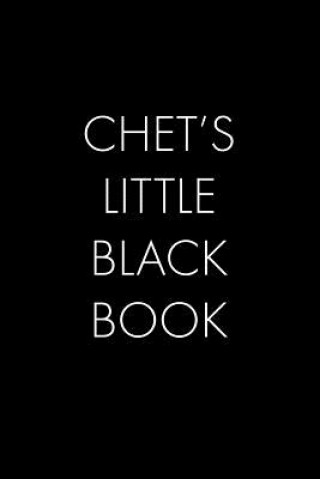 Книга Chet's Little Black Book: The Perfect Dating Companion for a Handsome Man Named Chet. A secret place for names, phone numbers, and addresses. Wingman Publishing