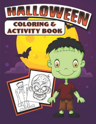 Книга Halloween Coloring & Activity Book Halloween Coloring Book