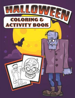 Книга Halloween Coloring & Activity Book Halloween Coloring Book