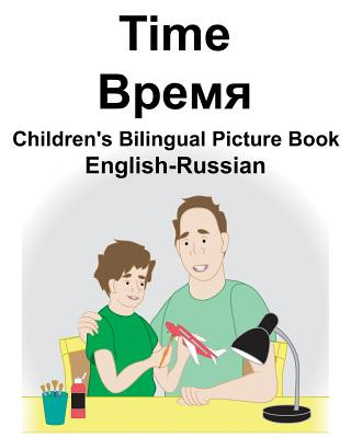 Książka English-Russian Time Children's Bilingual Picture Book Suzanne Carlson