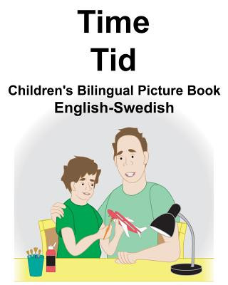 Книга English-Swedish Time/Tid Children's Bilingual Picture Book Suzanne Carlson