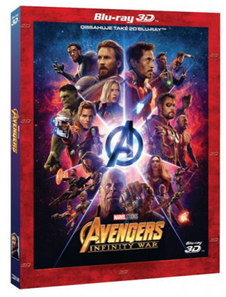 Video Avengers: Infinity War 2BD (3D+2D) - Limitovaná sběratelská edice neuvedený autor