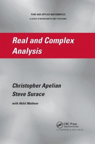 Книга Real and Complex Analysis Christopher Apelian