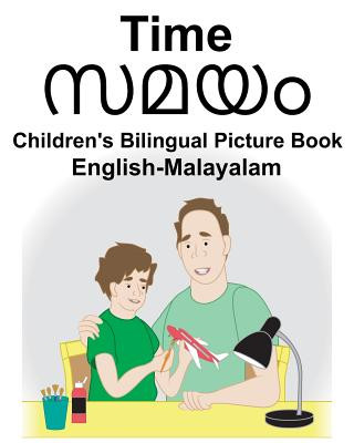 Książka English-Malayalam Time Children's Bilingual Picture Book Suzanne Carlson