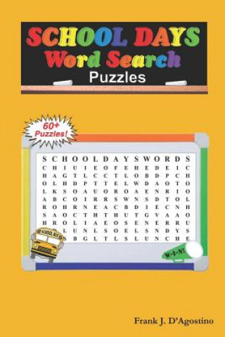 Książka School Days Word Search Puzzles Frank J D'Agostino